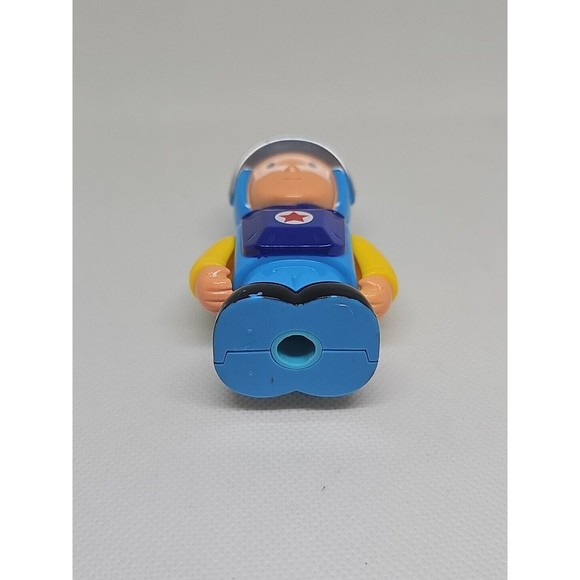 Driver for My First Cartoon RC Car Figure 3" Blue/Yellow Liberty Imports - Picture 4 of 5